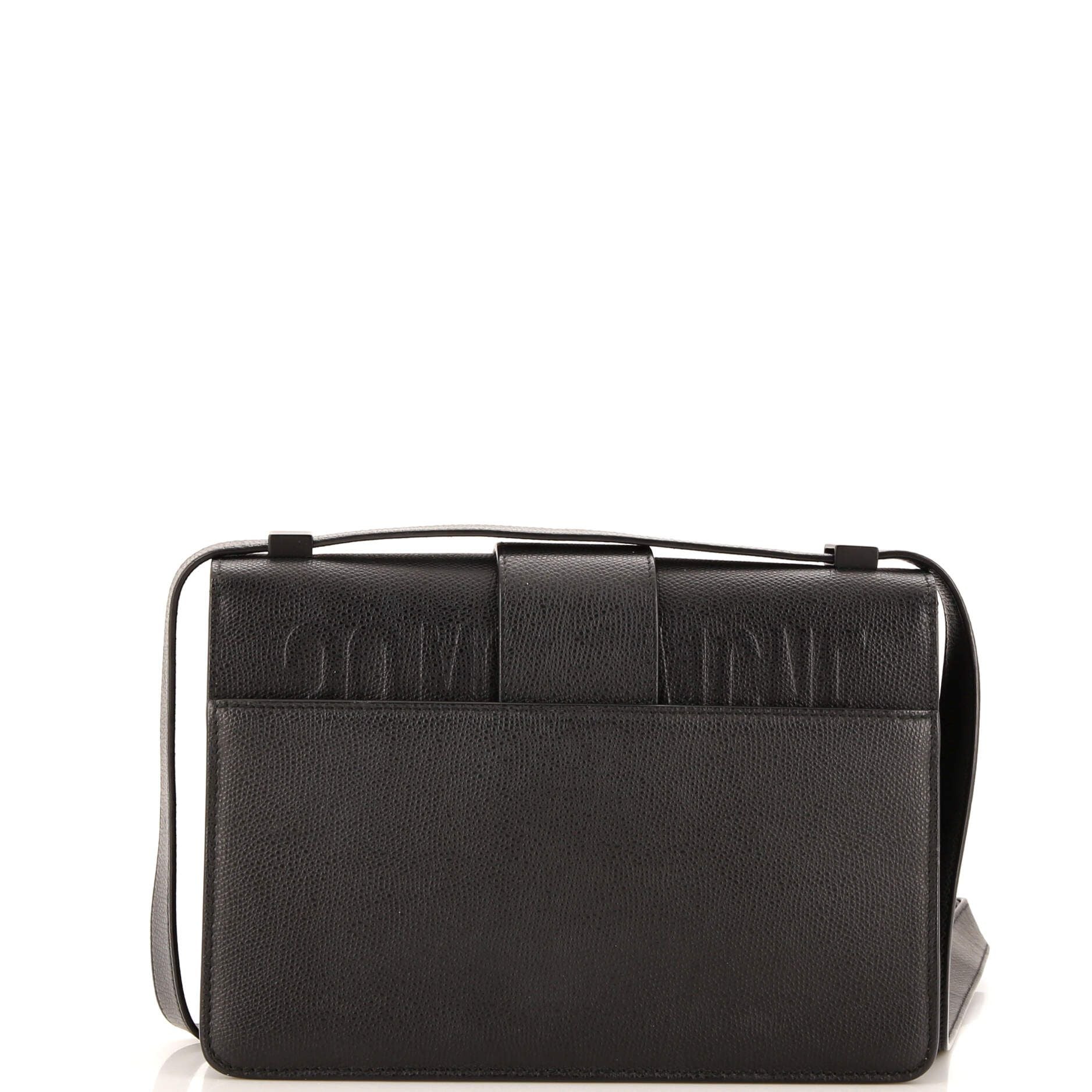 Christian Dior Ultra Matte 30 Montaigne Flap Bag Leather