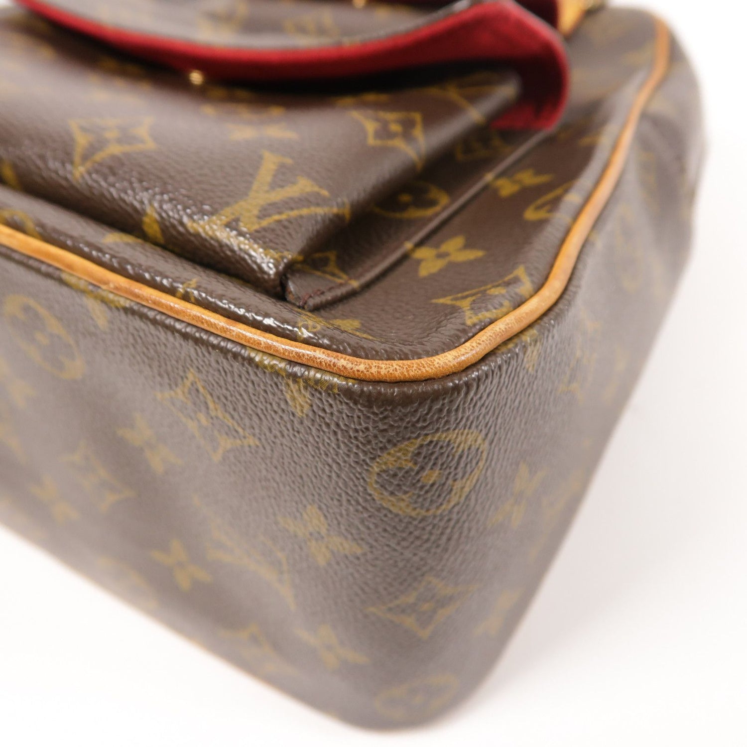 Louis Vuitton Monogram Excentri-cite Kinsaku Hand-turned Bag Palm Color Brown Handbag M 51161