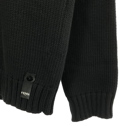 Fendi Sweater Black Cotton