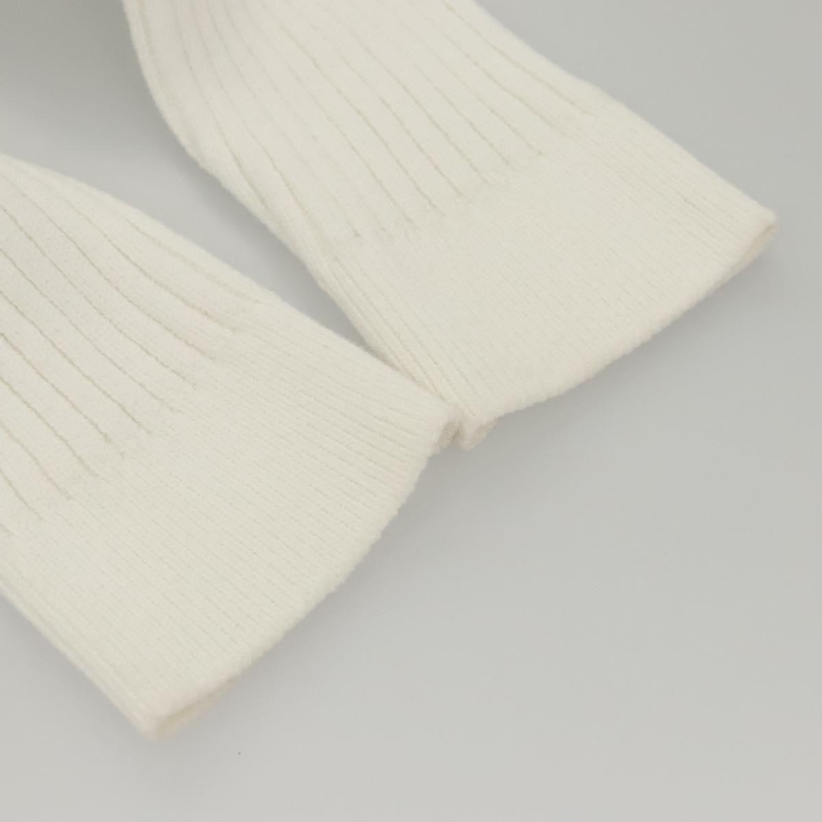 Chanel One Piece Knitted Fabrics White Cc Auth