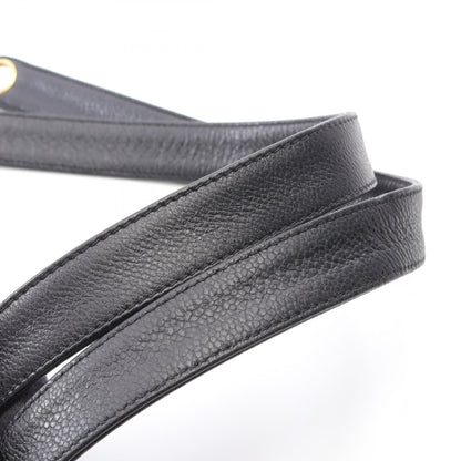 Chanel Black Trip Luco Co Tote Bag Calfskin (cowhide)