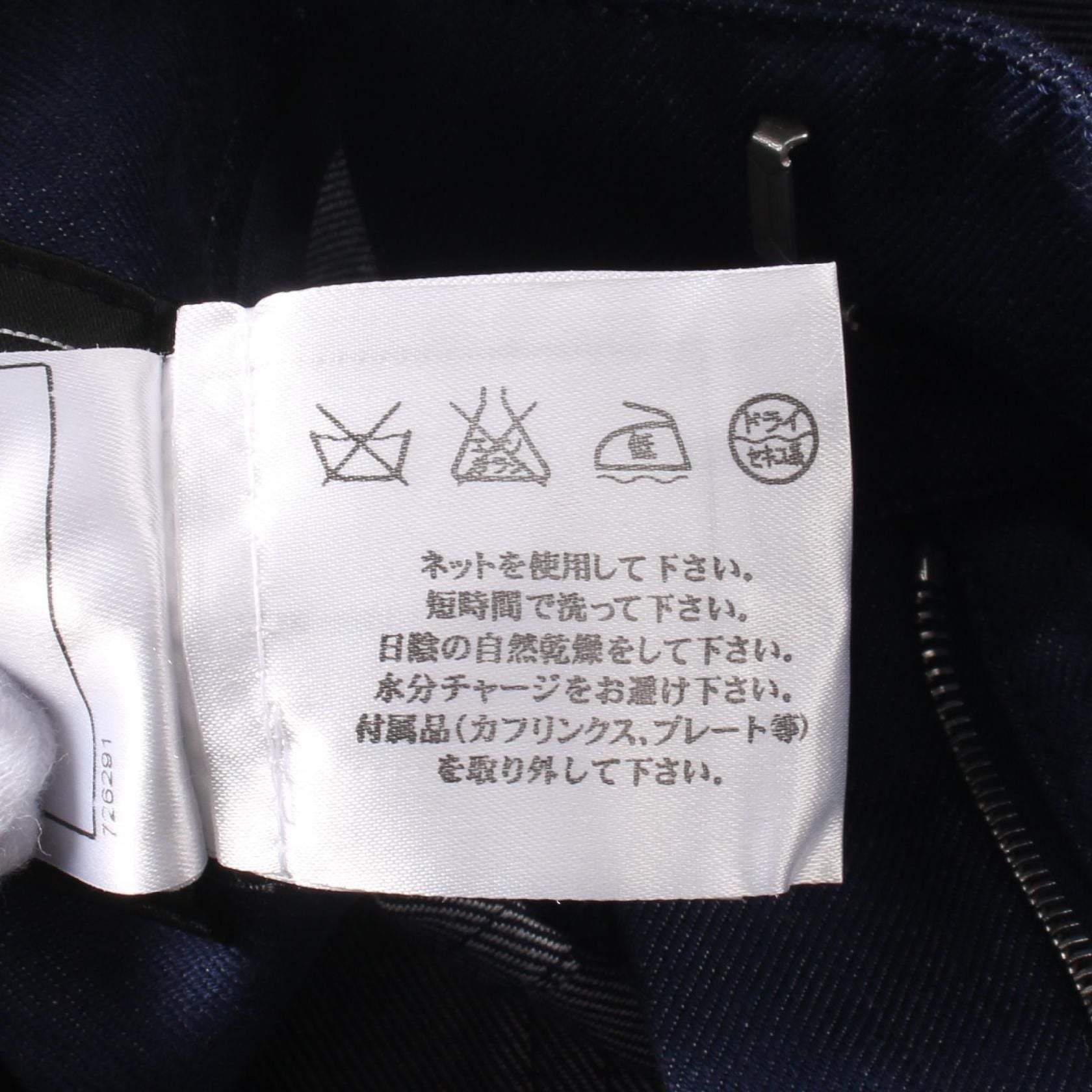 Chanel Blue Denim Pants Cotton P 24442v 15076