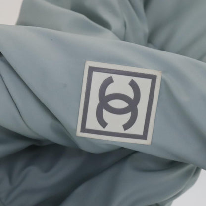 Chanel Sports Outer Nylon Light Blue Cc Auth
