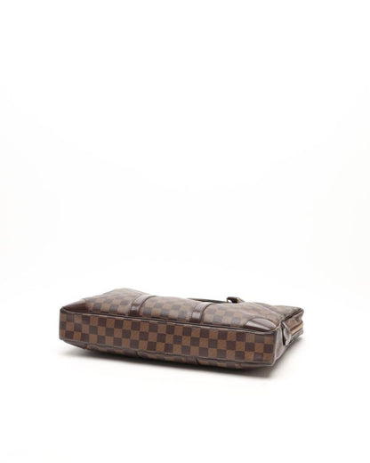 Louis Vuitton Damier Ebene Porte Documents Voyages Bag