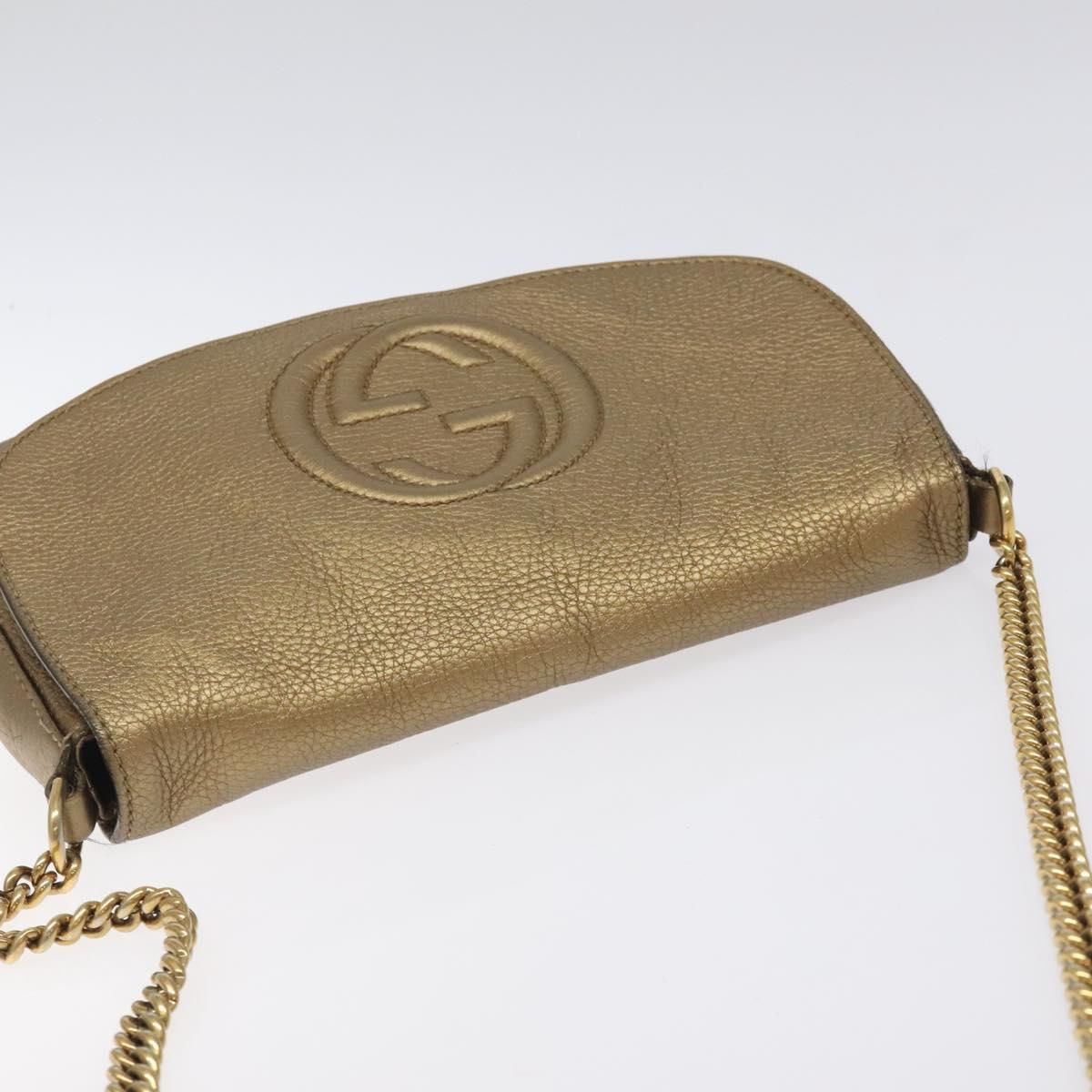 Gucci Chain Soho Flap Shoulder Bag