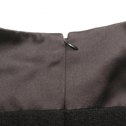 Chanel Black Bijoux Dress Wool Silk P 52338w 05713