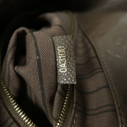 Louis Vuitton Cowhide Leather Artsy Mm Gold Shoulder Back Bag Color Brown Shoulder Bag M 94325