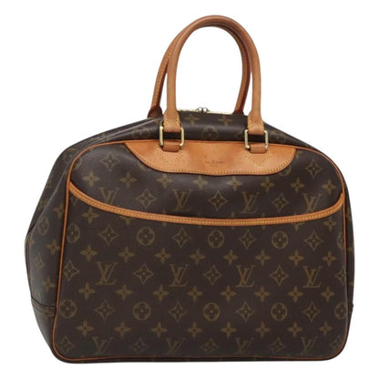 Louis Vuitton Monogram Deauville Hand Bag M 47270 Lv Auth