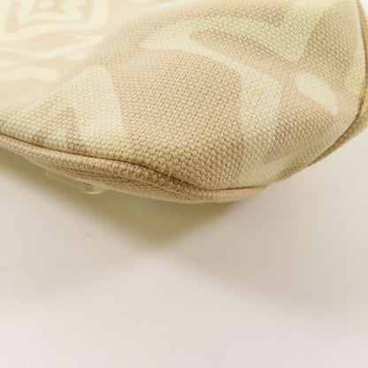 Louis Vuitton Canvas Tahitienne Pm Golden Shoulder Bag Rice White Beige Shoulder Bag M 95674