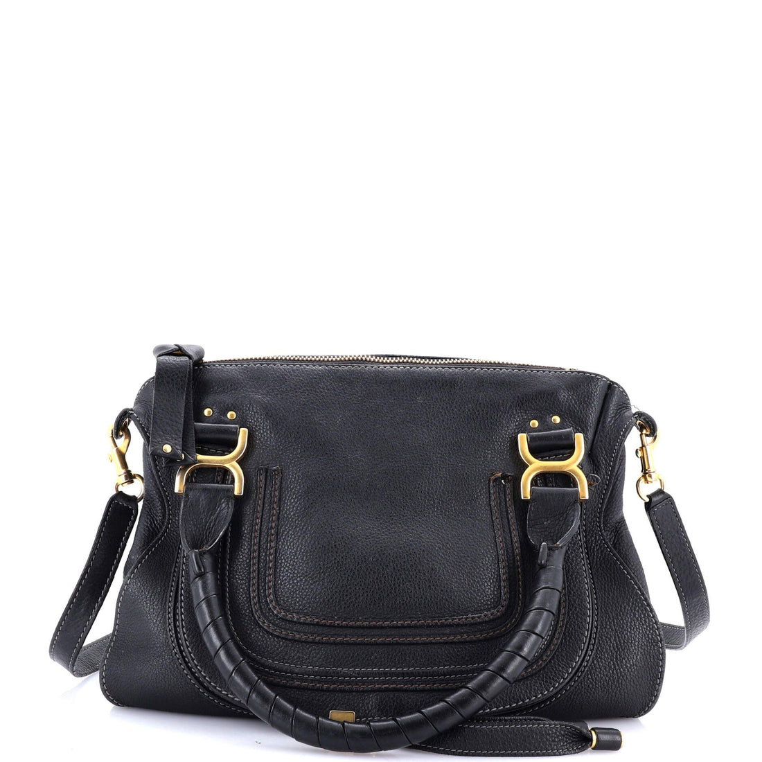 Chloe Marcie Shoulder Bag Leather Medium