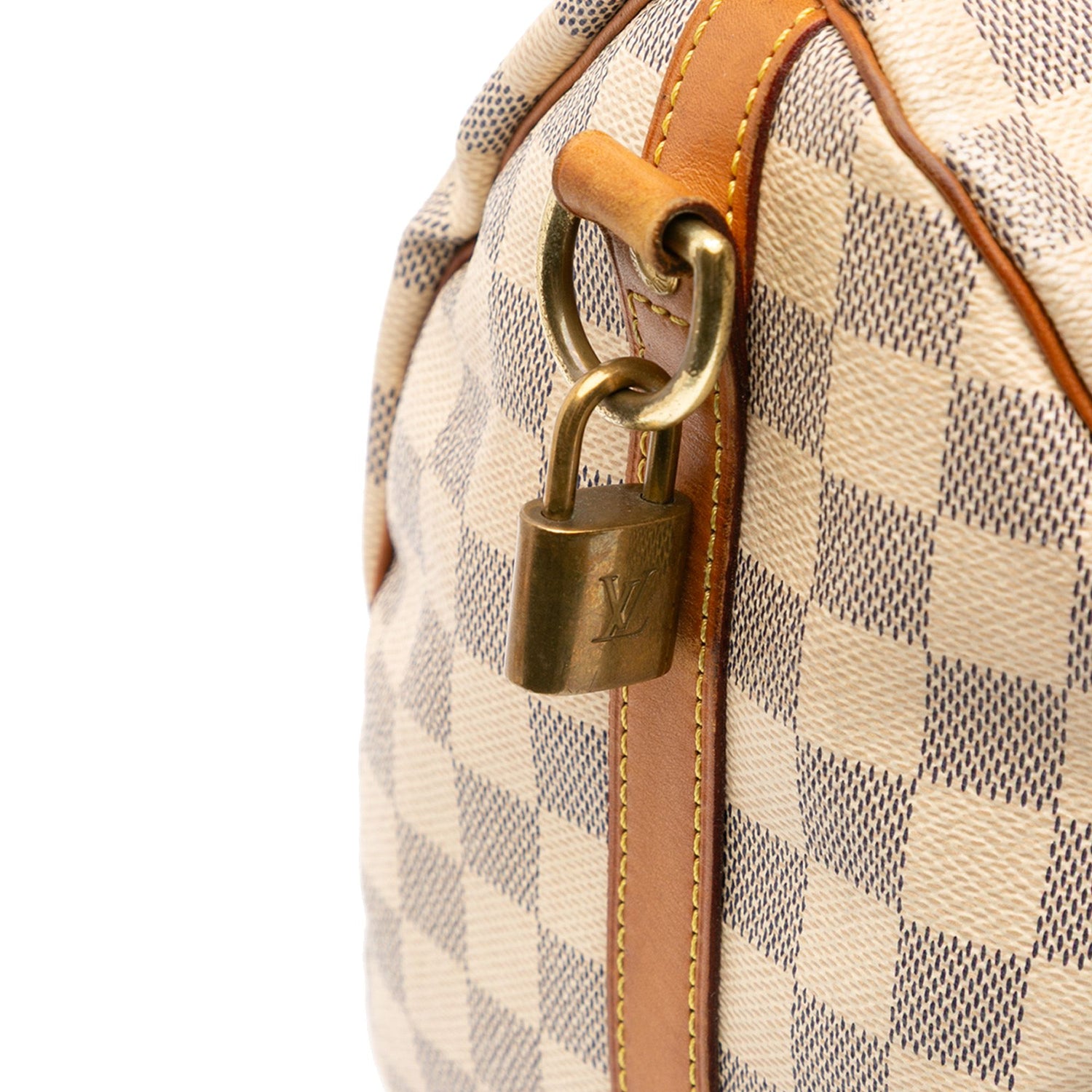 Louis Vuitton Damier Azur Speedy Bandouliere 30 White
