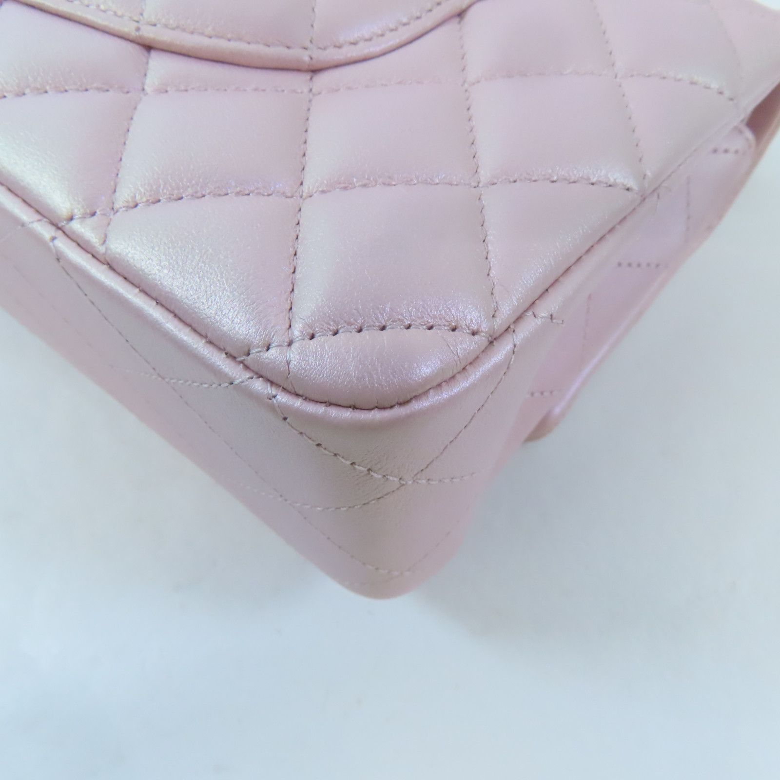 Chanel Caviar Quilted 25 Double Flap Light Pink