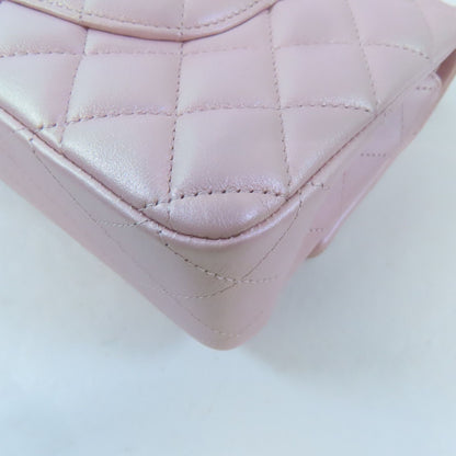 Chanel Caviar Quilted 25 Double Flap Light Pink