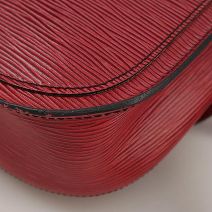 Louis Vuitton Epi Saint Cloud Gm Shoulder Bag Red M 52197 Lv Auth