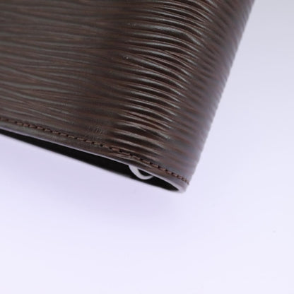 Louis Vuitton Epi Agenda Mm Day Planner Cover Mocha R 2004d Lv Auth