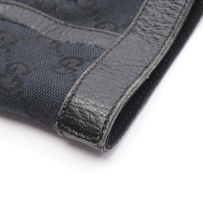 Gucci Abbey Gg Canvas Tote Bag Black Canvas 146247