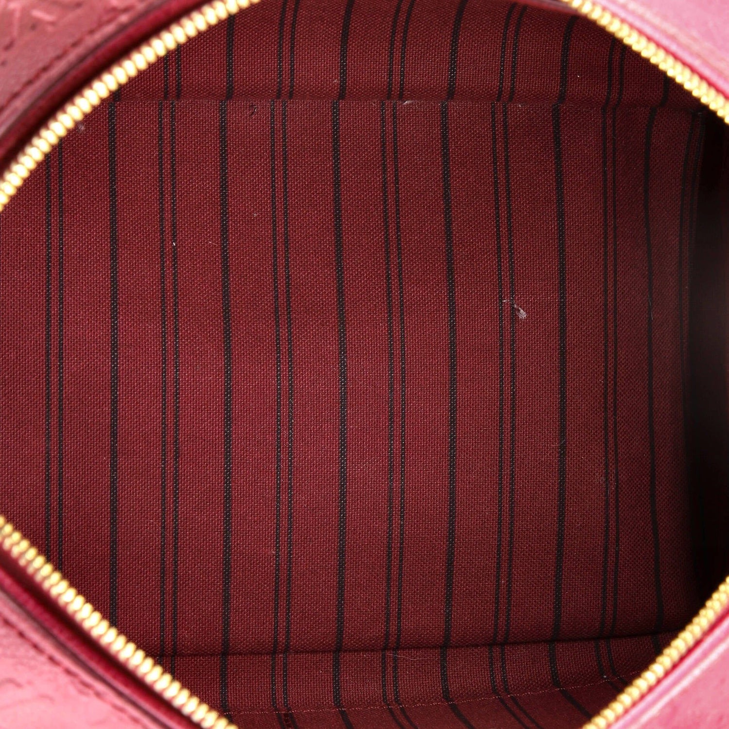 Louis Vuitton Speedy Bandouliere Bag Monogram Empreinte Leather 25