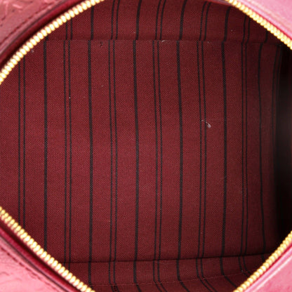 Louis Vuitton Speedy Bandouliere Bag Monogram Empreinte Leather 25