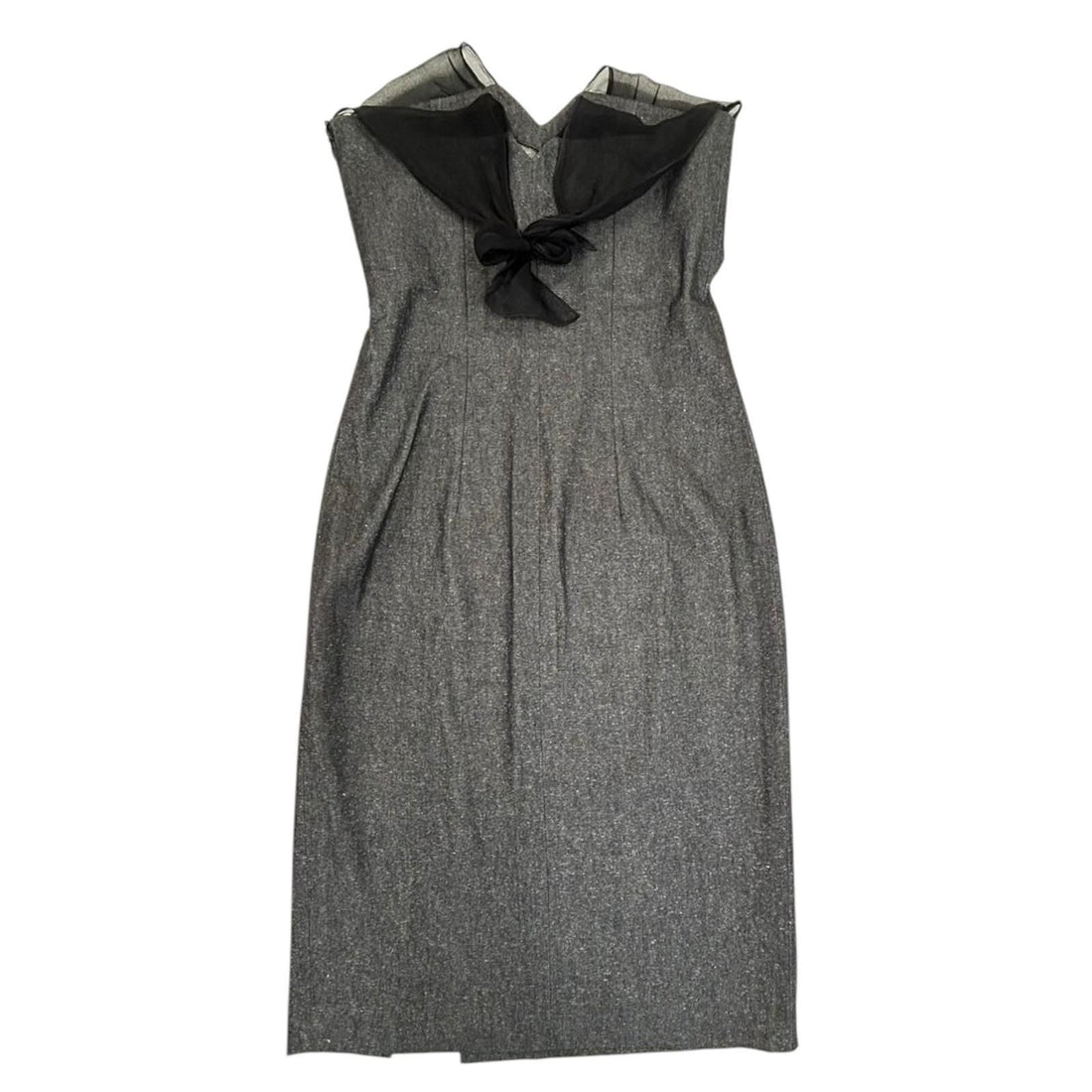 Dior Grey Cotton One Piece Dress 36
