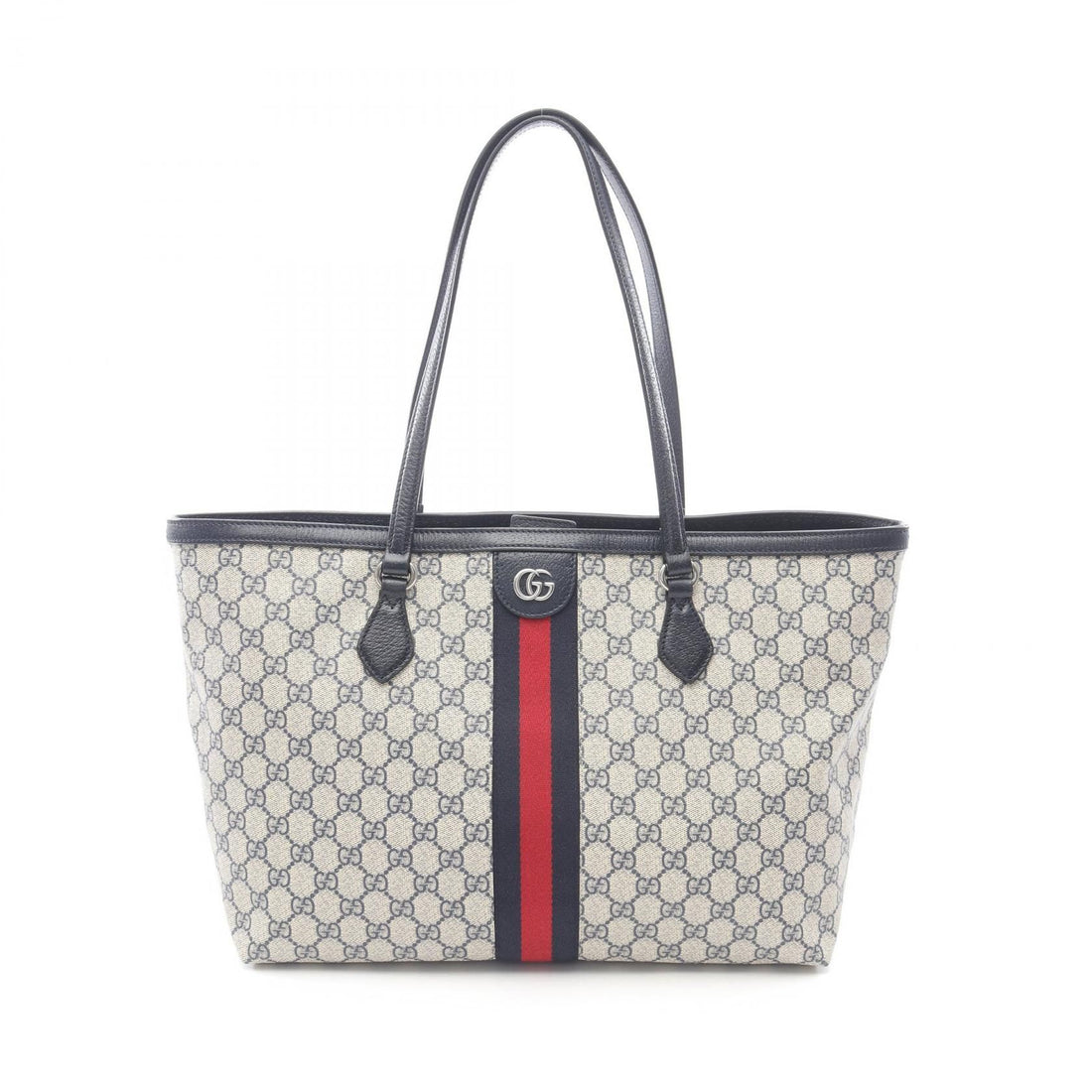 Gucci Medium Tote Gg Supreme Tote Bag Beige Multicolor Pvc Coated Canvas 631685