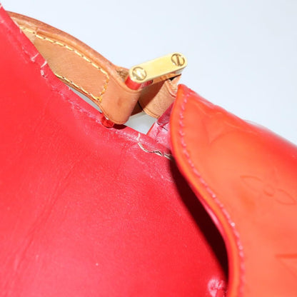 Louis Vuitton Vernis Thompson Street Bag Red M 91094 Lv Auth