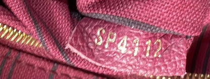 Louis Vuitton Speedy Bandouliere Bag Monogram Empreinte Leather 25