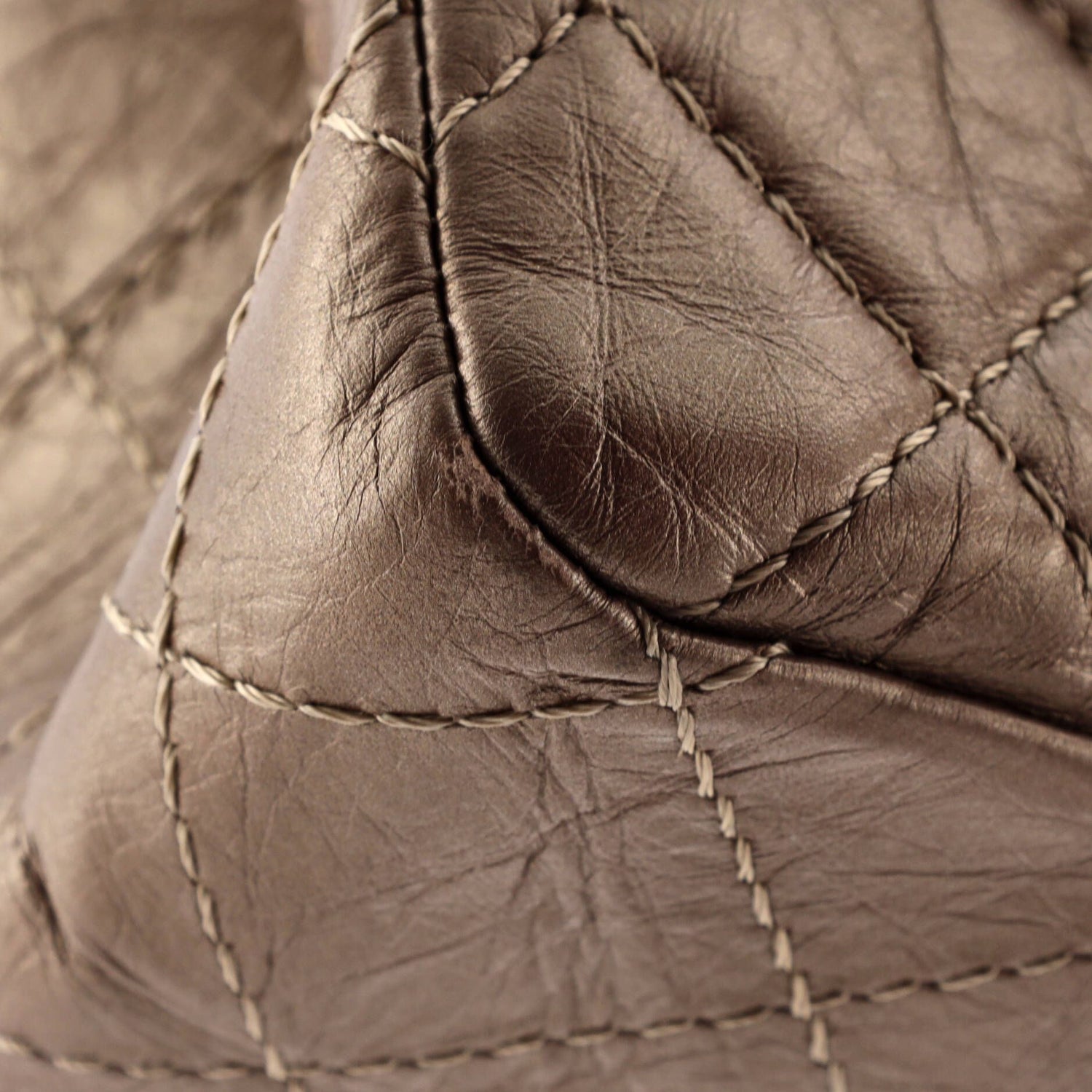 Chanel Reissue 2.55 Flap Bag Quilted Metallic Aged Calfskin 226