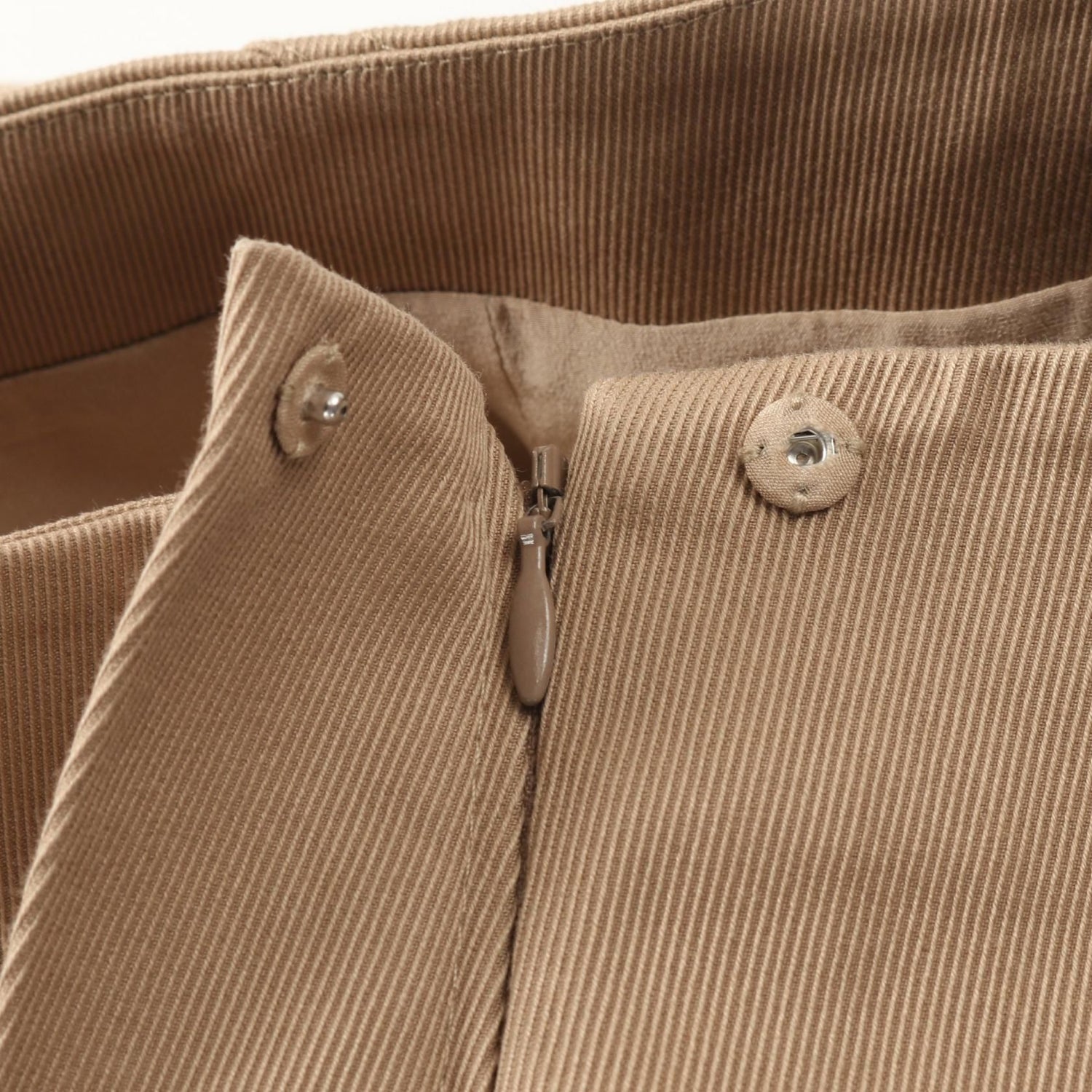 Dior Skirt Beige Cotton 911j 33a 3218