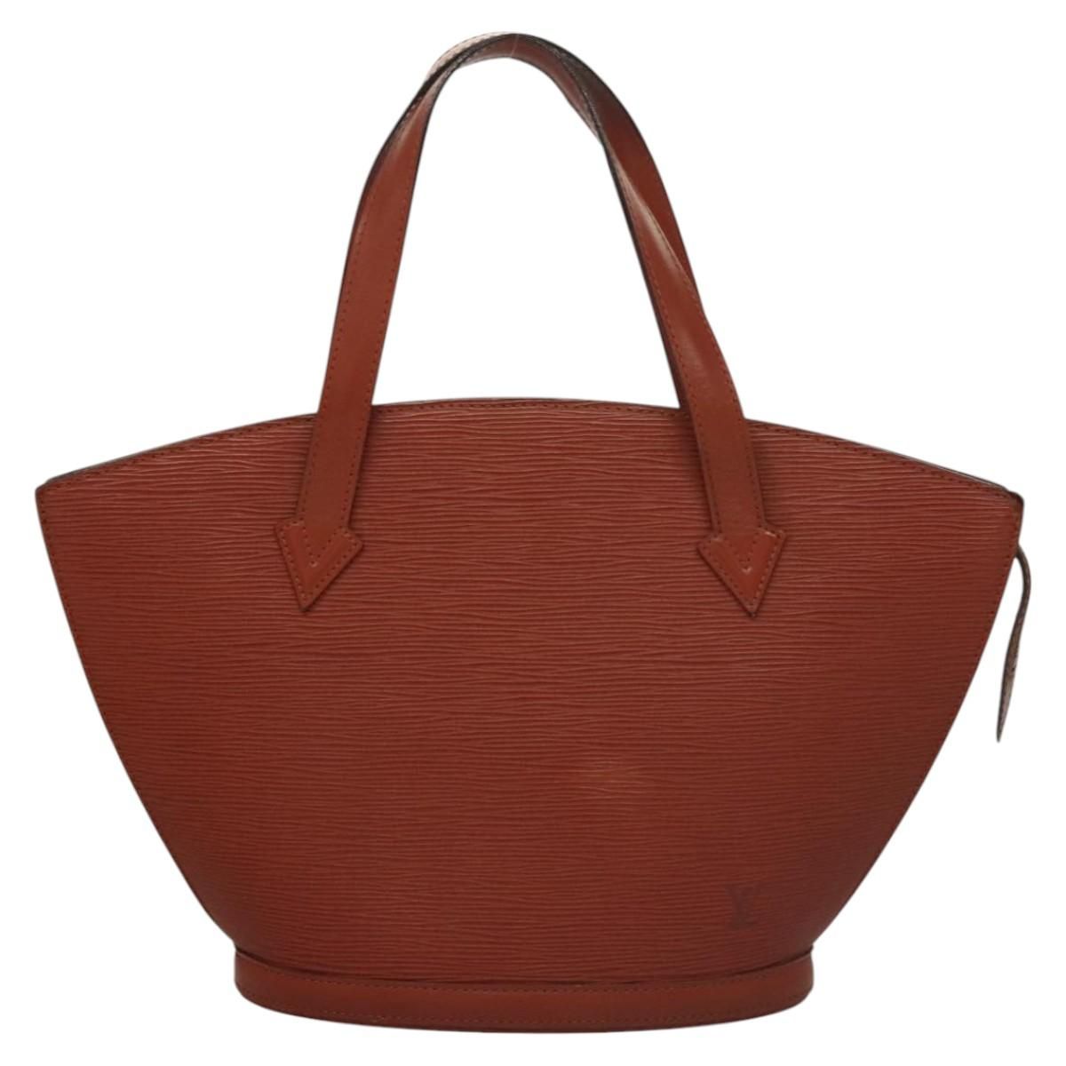 Louis Vuitton Epi Saint Jacques Hand Bag Brown M 52263 Lv Auth