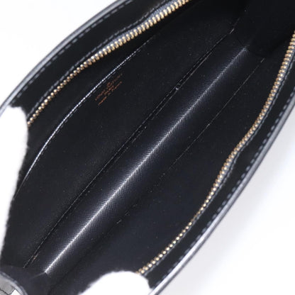 Louis Vuitton Epi Pochette Homme Clutch Bag Black Noir M 52522 Lv Auth