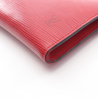 Louis Vuitton Pochette Accessoires Castilian Red Red Handbag M 52957
