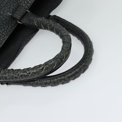 Bottega Veneta Tote Bag Leather Gray 222336 Auth