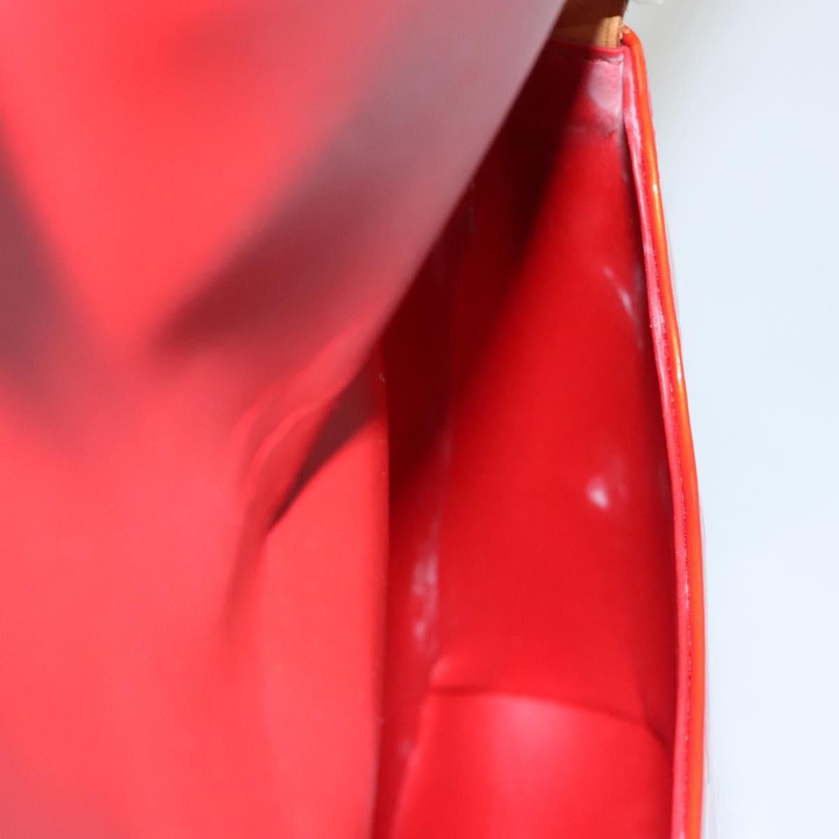 Louis Vuitton Vernis Thompson Street Bag Red M 91094 Lv Auth