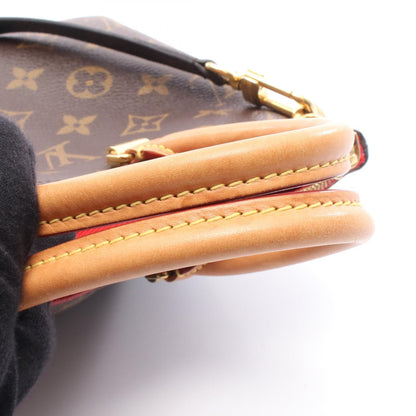 Louis Vuitton Palas Bb Cerise Brown Red Handbag M 41241