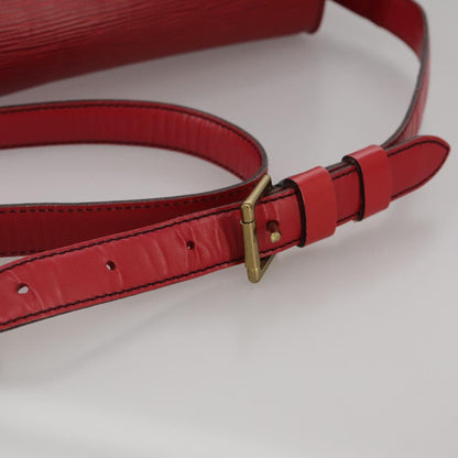 Louis Vuitton Epi Saint Cloud Gm Shoulder Bag Red M 52197 Lv Auth