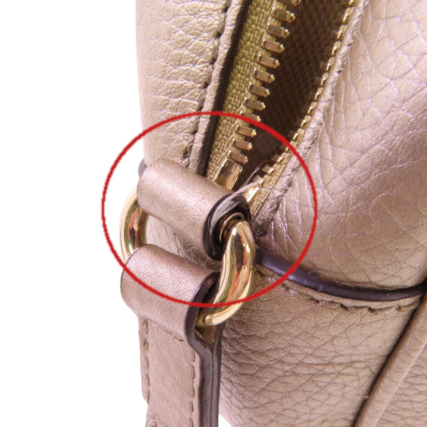 Gucci Soho Disco Small, Grained Calf