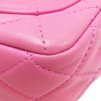 Chanel Matelasse Coco 17 Pearl Crush Shoulder Lambskin Pink Gold Metal