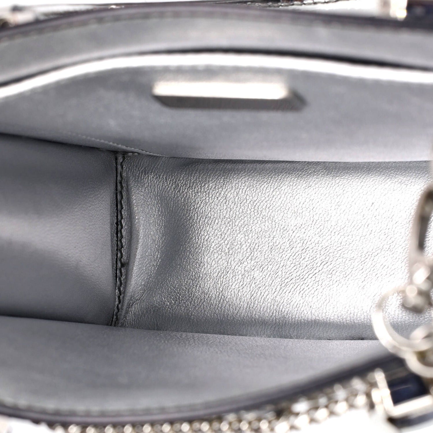 Triangle Tote Spazzolato Leather Mini