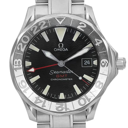Omega Seamaster GMT 50th Anniversary Steel Black Dial Men Watch 2234.50.00